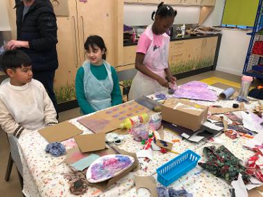 Children and Their Families Enjoying a Visit to the Eureka Science & Discovery Museum