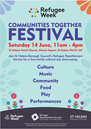 Flyer for this year's Communities Together Festival