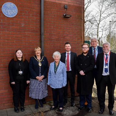 Blue Plaque for Sarah Cowley, March 2025
