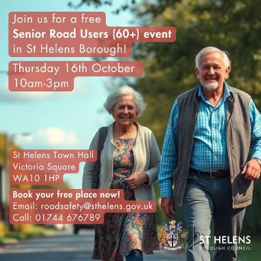 Senior Road Users Event Poster