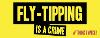 Fly tipping banner