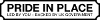 Logo for pride in place