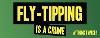 Fly-tipping banner