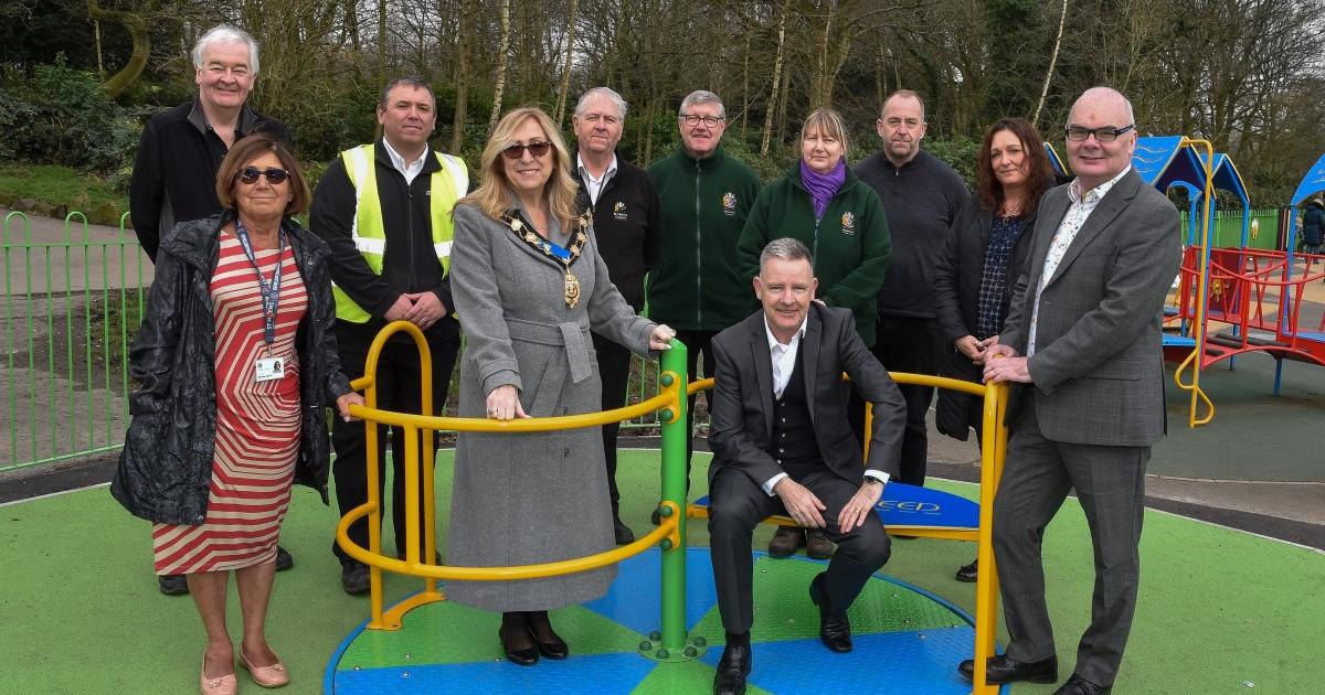 Accessible playground equipment being rolled out to St Helens Borough parks St Helens Borough