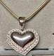 Silver heart necklace