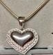 Silver heart necklace