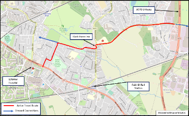 Lea Green to Whiston Hospital