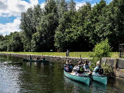 Sports Dev canoe session