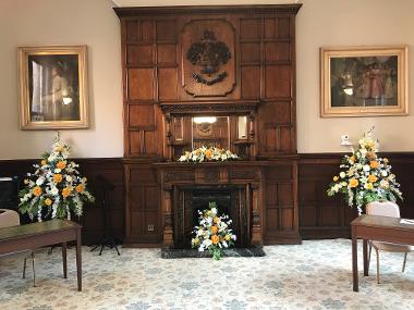 Ceremony Room in the Town Hall July 2023