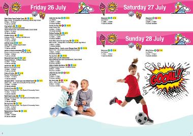 Activities taking place on 26, 27 & 28 July 2024