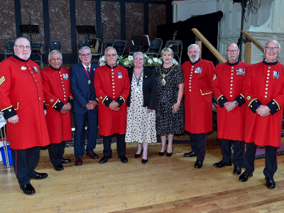 Chelsea Pensioners visit