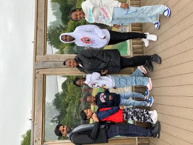 Families enjoying a daytrip to Blackpool Zoo