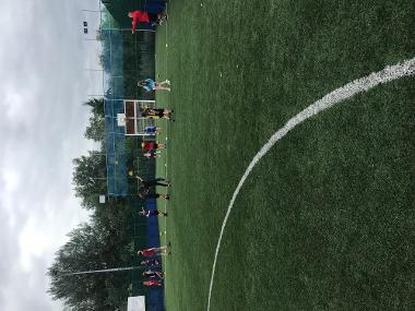 Children and young people participating in Boxing, Multi-Sports and Football Camp sessions