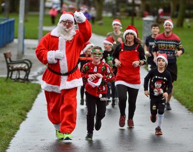 St Helens Santa Dash Image